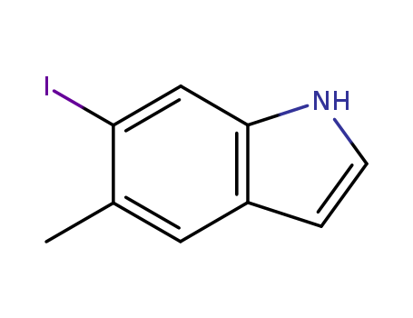 1H-Indole, 6-iodo-5-methyl-