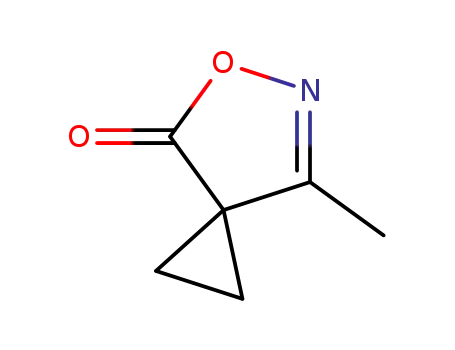 Molecular Structure of 10258-23-8 (7-methyl-5-oxa-6-azaspiro[2.4]hept-6-en-4-one)