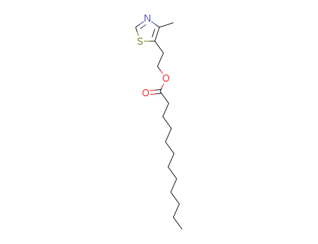 Dodecanoic acid,2-(4-methyl-5-thiazolyl)ethyl ester