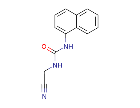 3-CYANOMETHYL-1-(NAPHTHALEN-1-YL)UREA