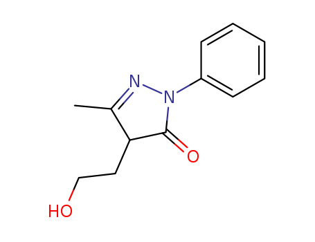 4-(2-HYDROXYETHYL)-3-METHYL-1-PHENYL-2-PYRAZOLIN-5-ONE