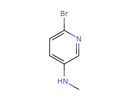 Molecular Structure of 1022641-52-6 ((6-Bromopyridin-3-yl)-methylamine)