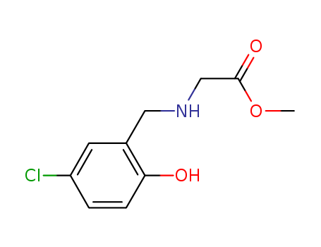 methyl 2-{[(5-chloro-2-hydroxyphenyl)methyl]amino}acetate