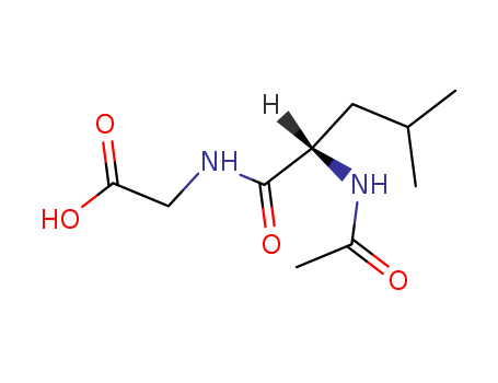 Glycine,N-acetyl-L-leucyl-