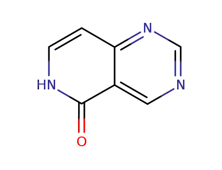 Molecular Structure of 74632-30-7 (Pyrido[4,3-d]pyrimidin-5(6H)-one (9CI))