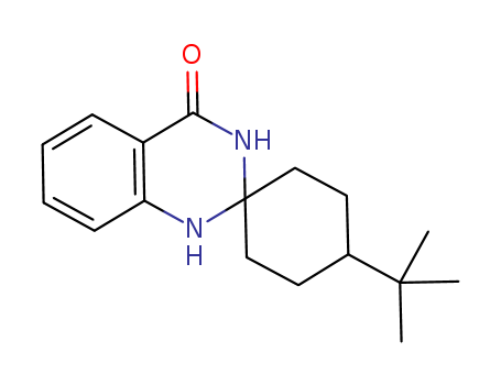 spiro[4-tert-butylcyclohexane]-1,2'-[2',3'-dihydroquinazolin-4'(1'H)-one]
