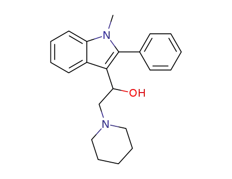 1-메틸-2-페닐-알파-(피페리디노메틸)인돌-3-메탄올