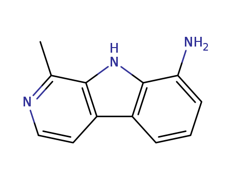 9H-Pyrido[3,4-b]indol-8-amine,1-methyl-