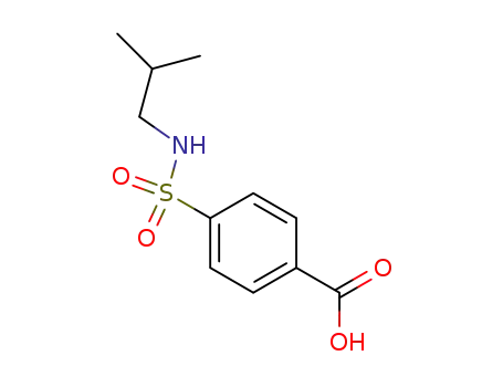 Molecular Structure of 10252-68-3 (4-[(isobutylamino)sulfonyl]benzoic acid)