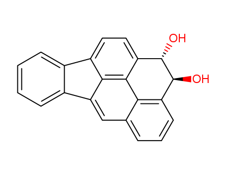 Indeno[1,2,3-cd]pyrene-1,2-diol,1,2-dihydro-, trans- (9CI)