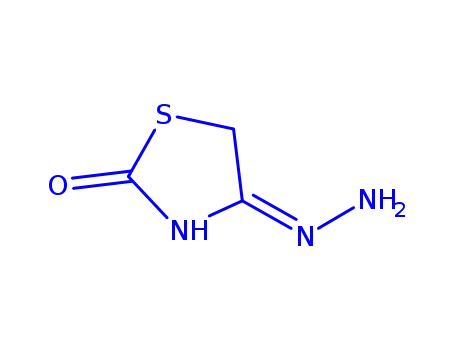 Molecular Structure of 102612-95-3 (4-hydrazinyl-1,3-thiazol-2(5H)-one)