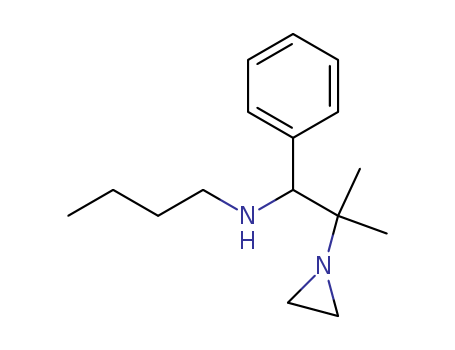 1-Aziridineethanamine,N-butyl-b,b-dimethyl-a-phenyl- cas  1024-55-1