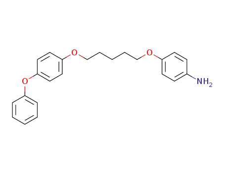 4-{[5-(4-phenoxyphenoxy)pentyl]oxy}aniline