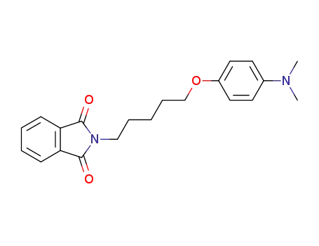 Phthalimide, N-(5-(p-(dimethylamino)phenoxy)pentyl)-