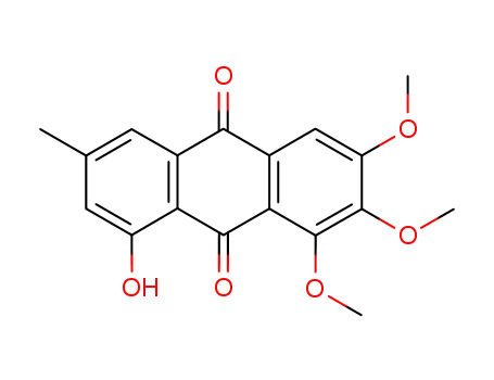 1-히드록시-6,7,8-트리메톡시-3-메틸안트라퀴논