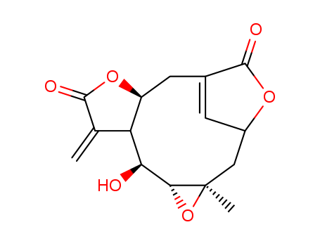5H-3,6-Methenofuro[3,2-g]oxireno[d]oxacycloundecin-5,9(1aH)-dione,2,3,7,7a,10,10a,11,11a-octahydro-11-hydroxy-1a-methyl-10-methylene-,(1aR,3R,7aS,10aS,11S,11aR)-