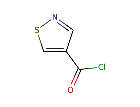 Molecular Structure of 10271-90-6 (4-Isothiazolecarbonyl chloride (7CI,8CI,9CI))