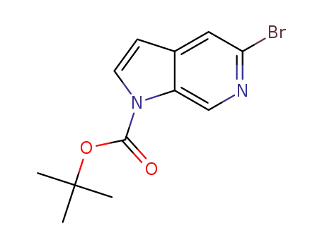 Tert-Butyl 5-Bromo-1H-Pyrrolo[2,3-C]Pyridine-1-Carboxylate