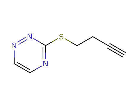 3-(3-butylnylthio)-1,2,4-triazine