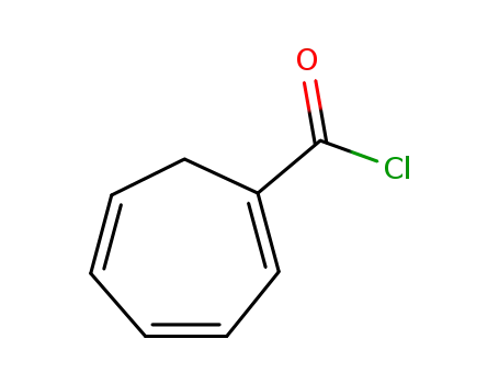 1,3,5-Cycloheptatriene-1-carbonyl chloride (9CI)