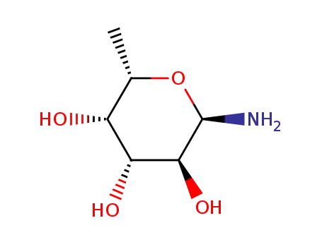 Molecular Structure of 103419-79-0 (B-L-FUCOPYRANOSYLAMINE)