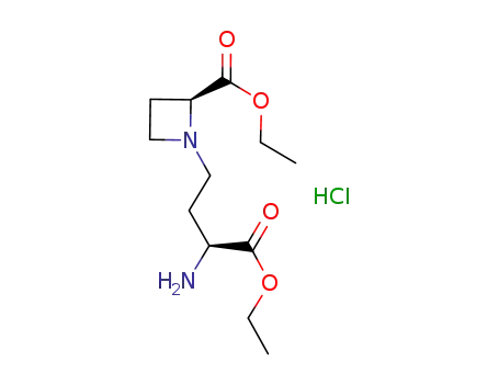 α-아미노-2-(에톡시카르보닐)-1-아제티딘부탄산 에틸 에스테르 염산염