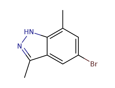 5-bromo-3,7-dimethyl-1H-indazole CAS No.1031417-71-6
