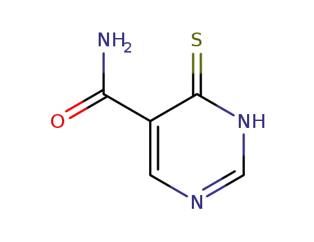 5- 피리 미딘 카르 복사 미드, 1,4- 디 하이드로 -4- 티 옥소-(9CI)