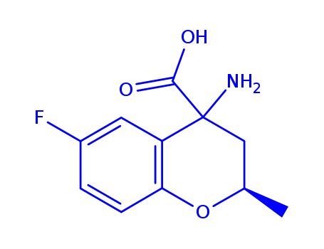 4-AMINO-6-FLUORO-2-METHYLCHROMAN-4-CARBOXYLIC ACID