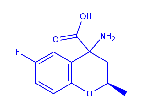 4-Amino-6-fluoro-2-methylchroman-4-carboxylic acid