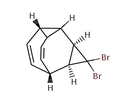 Molecular Structure of 10364-40-6 (4,4-dibromotetracyclo[4.3.2.0~2,9~.0~3,5~]undeca-7,10-diene)