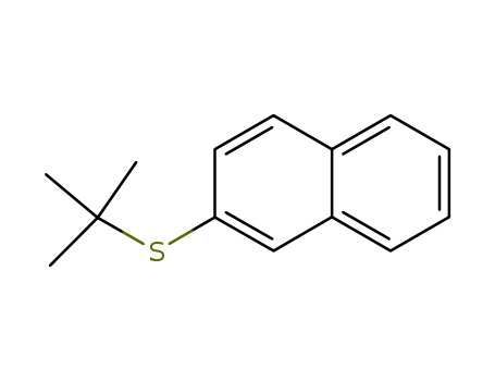 Molecular Structure of 32689-97-7 (isobutyl β-naphthyl sulfide)