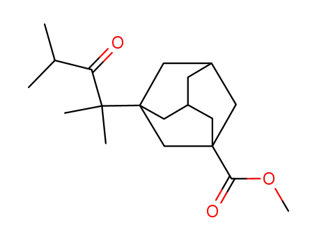 3-(1,1,3-Trimethyl-2-oxo-butyl)-adamantane-1-carboxylic acid methyl ester