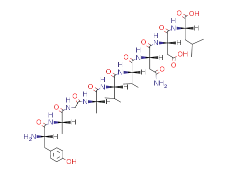 Molecular Structure of 103424-73-3 (tyr-ala-gly-ala-val-val-asn-asp-leu)