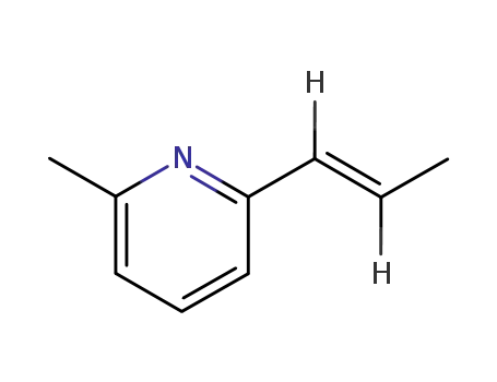 피리딘, 2-메틸-6-(1-프로페닐)-(9CI)