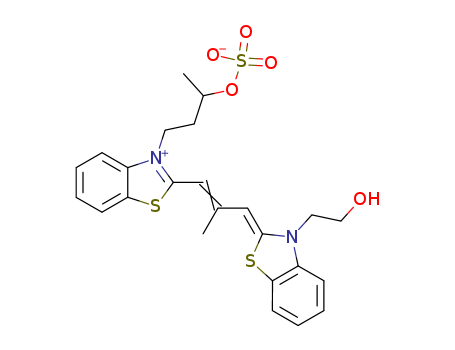 Benzothiazolium,2-[3-[3-(2-hydroxyethyl)-2(3H)-benzothiazolylidene]-2-methyl-1-propen-1-yl]-3-[3-(sulfooxy)butyl]-,inner salt