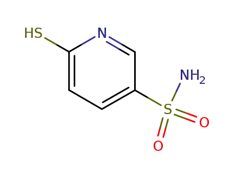 3-피리딘설폰아미드,6-메르캅토-(7CI,8CI)