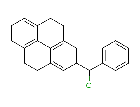 α-(4,5,9,10-Tetrahydro-2-pyrenyl)-benzylchlorid