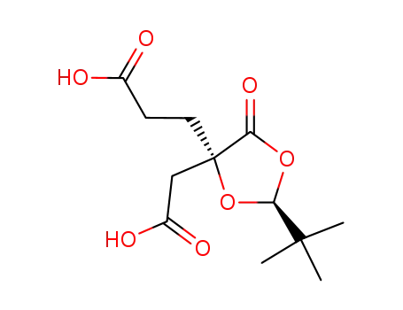 (2S,5S)-2-tert-butyl-5-(2-carboxyethyl)-5-(carboxymethyl)-1,3-dioxolan-4-one