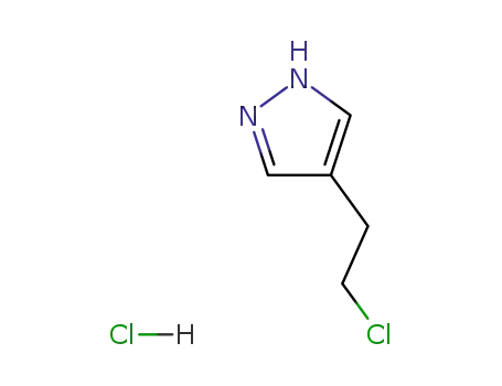 1H- 피라 졸, 4- (2- 클로로 에틸)-, 모노 하이드로 클로라이드