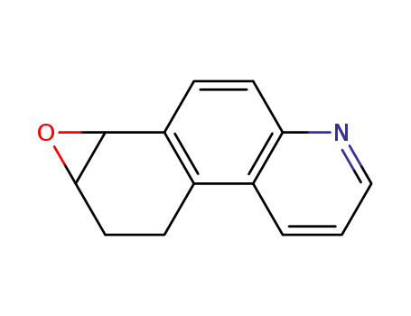 Molecular Structure of 119143-42-9 (1a,8,9,9a-tetrahydro[1]benzoxireno[3,2-f]quinoline)