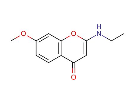 2-(ethylamino)-7-methoxy-4H-chromen-4-one
