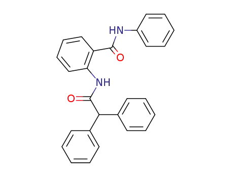 Molecular Structure of 103210-41-9 (2-[(diphenylacetyl)amino]-N-phenylbenzamide)
