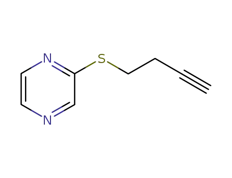 (3-butynylthio)pyrazine
