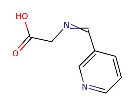 글리신, N-(3-피리디닐메틸렌)-(9CI)