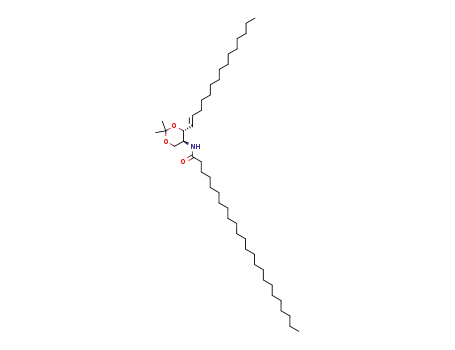 <2(S),3(R),4E>-1,3-O-isopropylidene-2-tetracosanamido-4-octadecene-1,3-diol