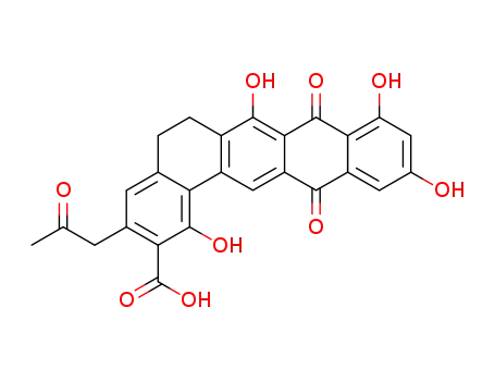 벤조(a)나프타센-2-카르복실산, 5,6,8,13-테트라히드로-1,7,9,11-테트라히드록시-8,13-디옥소-3-(2-옥소프로필)-