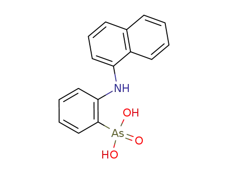 Molecular Structure of 860727-74-8 ((2-[1]naphthylamino-phenyl)-arsonic acid)