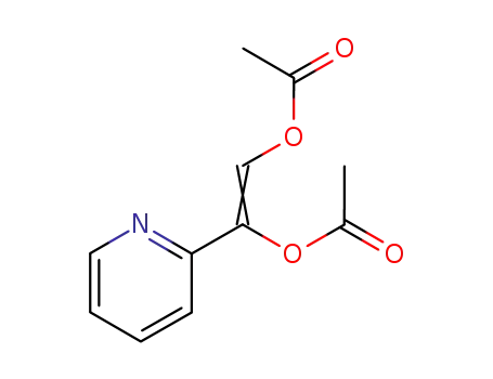 Molecular Structure of 115933-93-2 (2-(1,2-diacetoxyvinyl)pyridine)