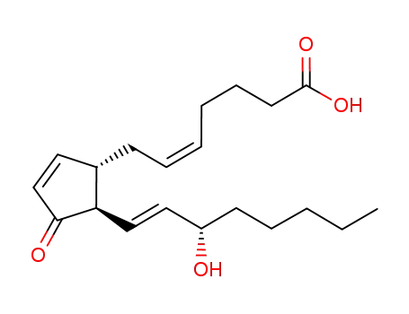 Molecular Structure of 60203-57-8 (PROSTAGLANDIN J2)